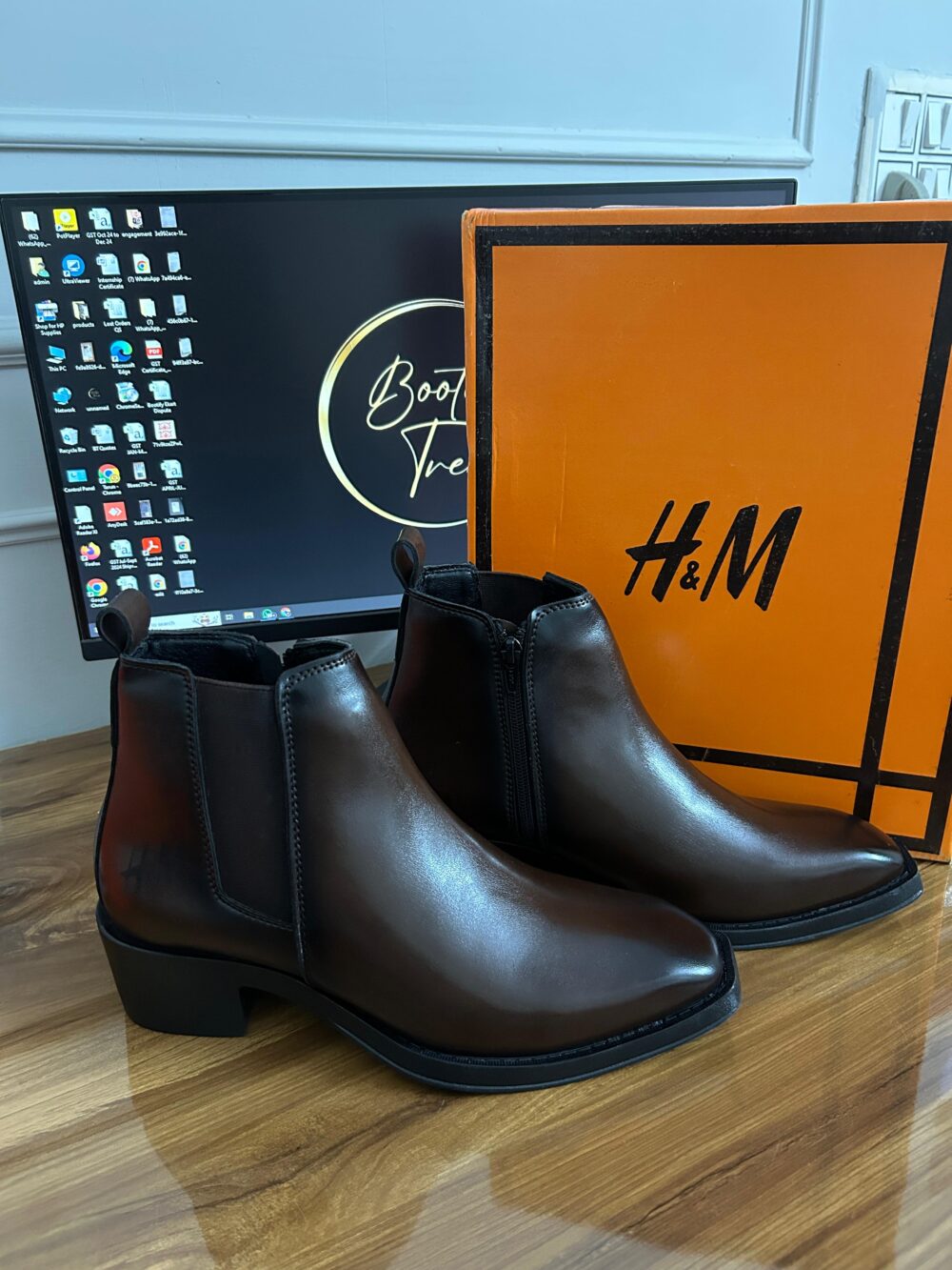 H&M Chelsea Boots (Brown)