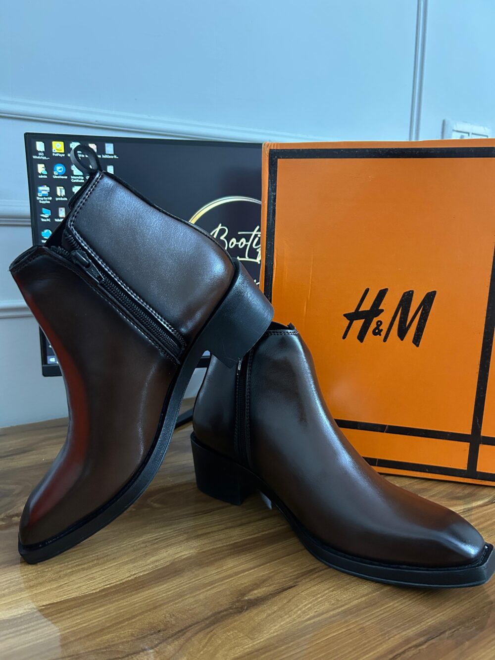 H&M Chelsea Boots (Brown) - Image 3