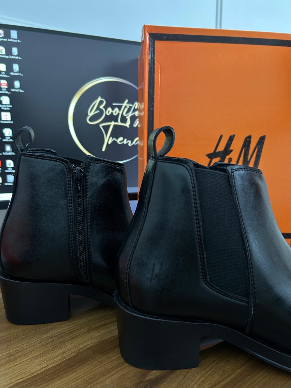 H&M Chelsea Boots (Black) - Image 3