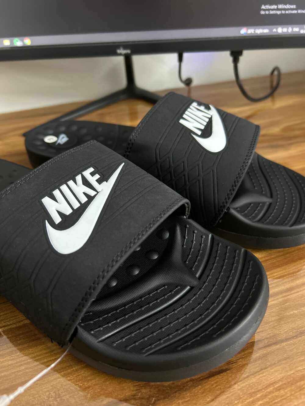 Nike Solar Soft Slides (Black) - Image 3