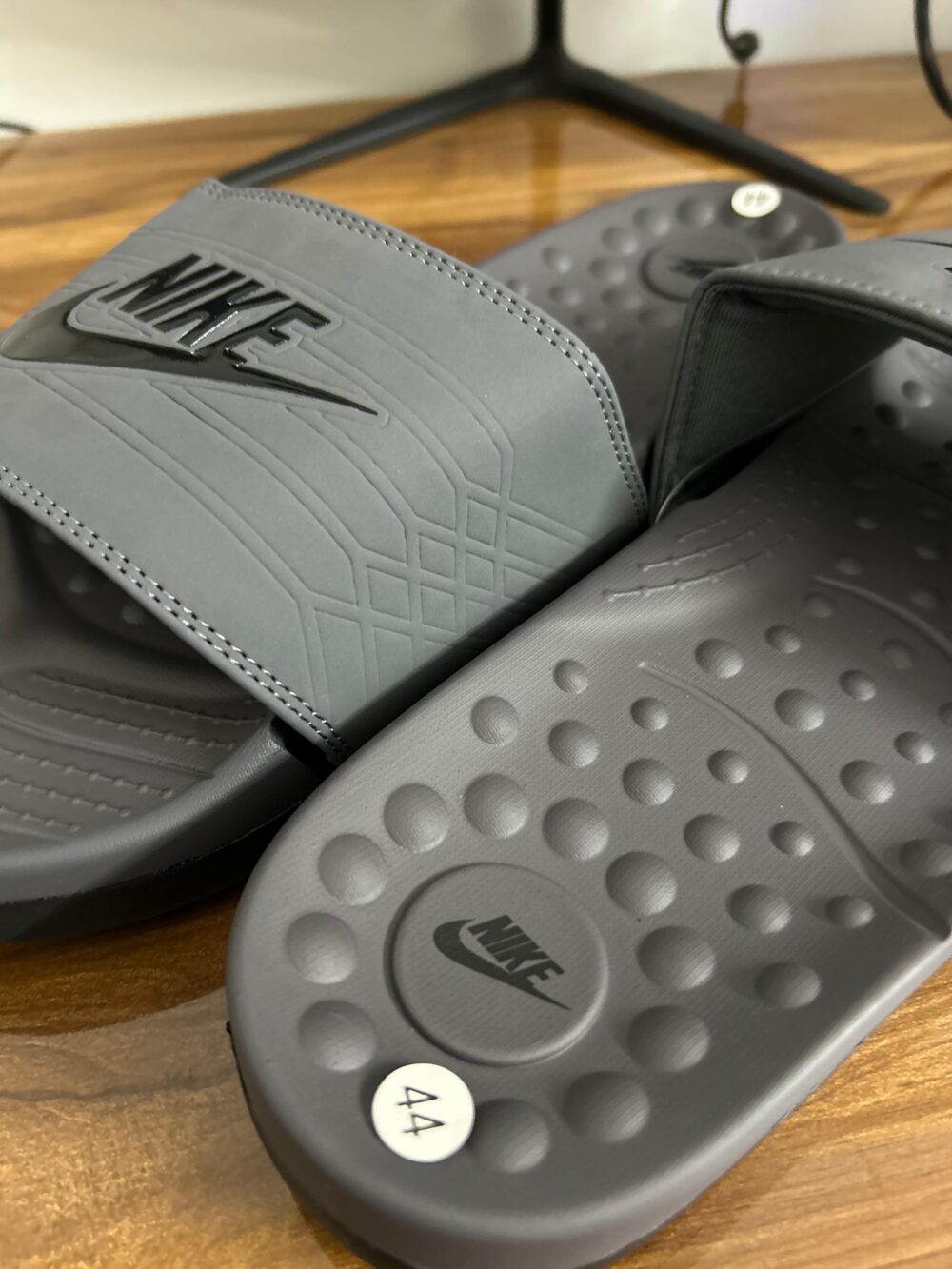 Nike Solar Soft Slides (Grey) - Image 2