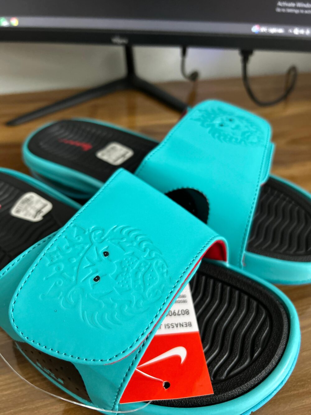 Nike AirMax Slides (Blue) - Image 2