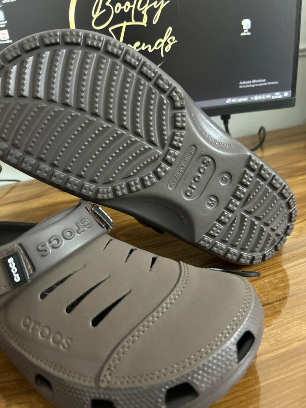 Crocs Yukon Clogs (Dark Brown) - Image 2