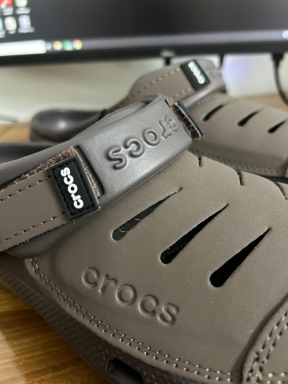 Crocs Yukon Clogs (Dark Brown) - Image 3