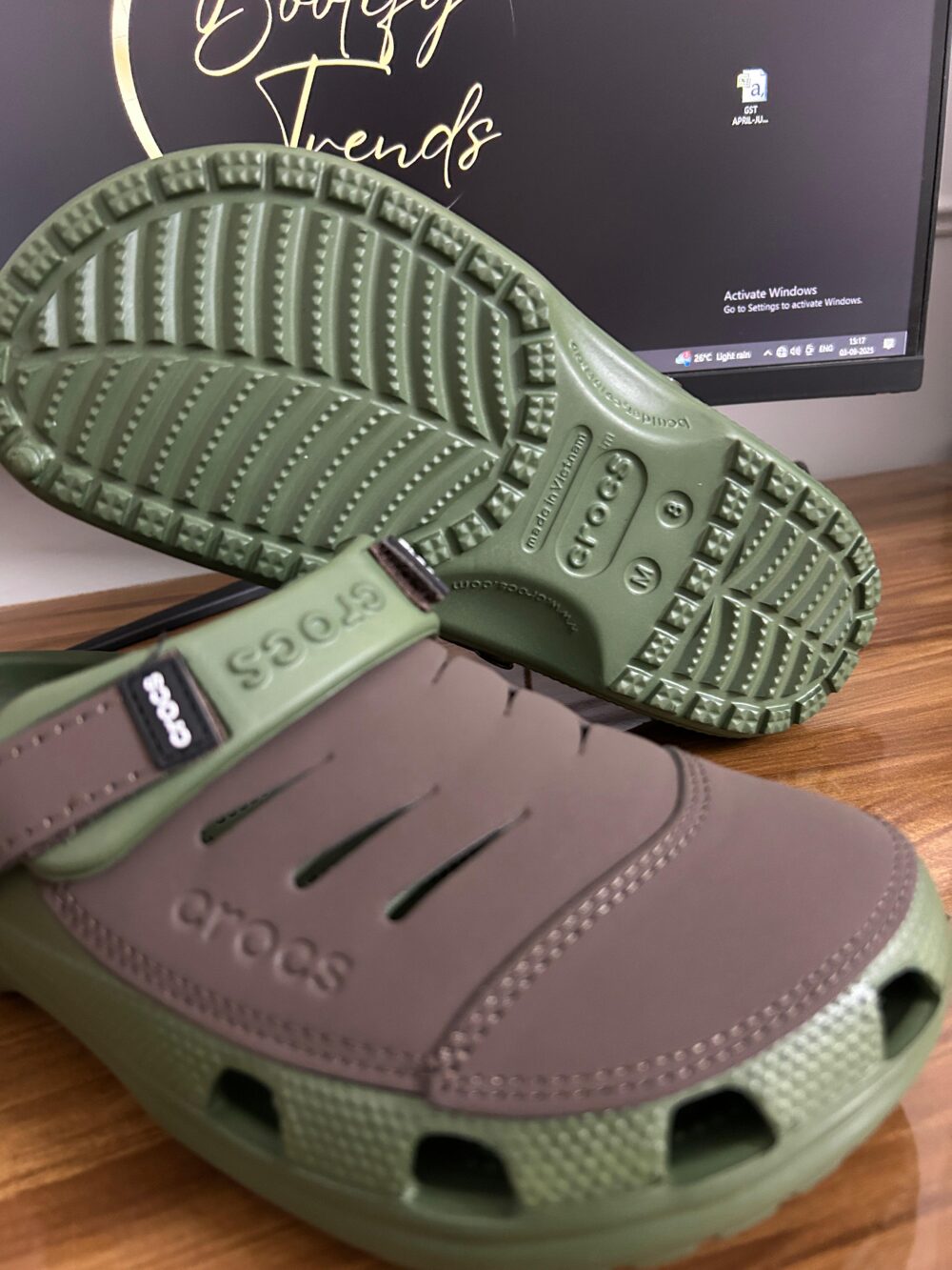 Crocs Yukon Clogs (Green) - Image 3