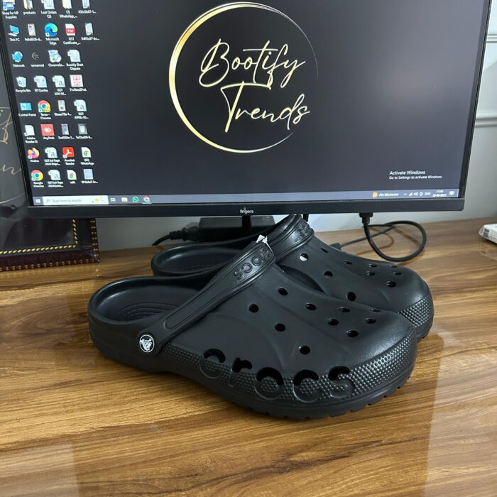 Crocs Baya Clogs (Black)