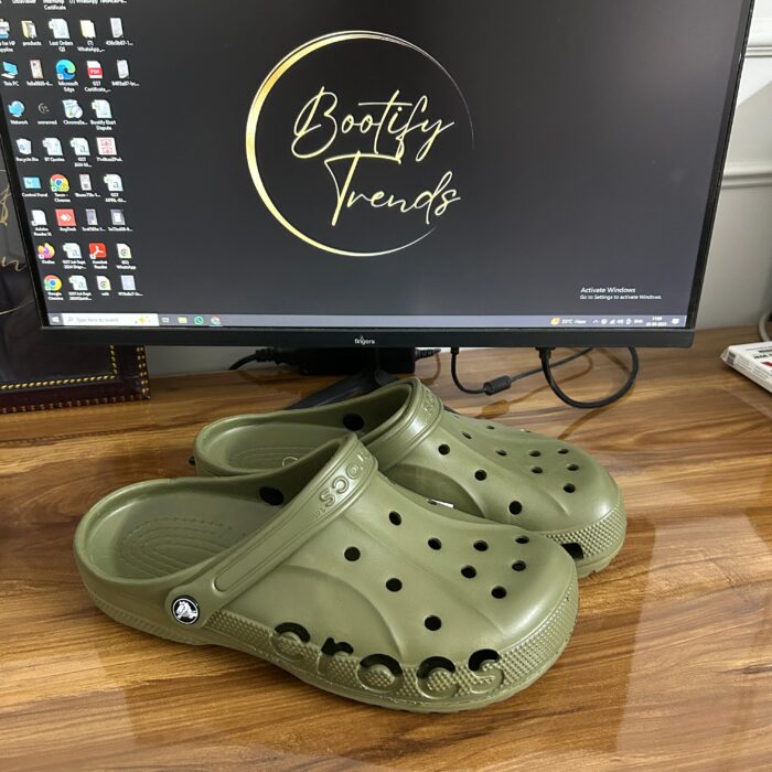 Crocs Baya Clogs (Army Green)