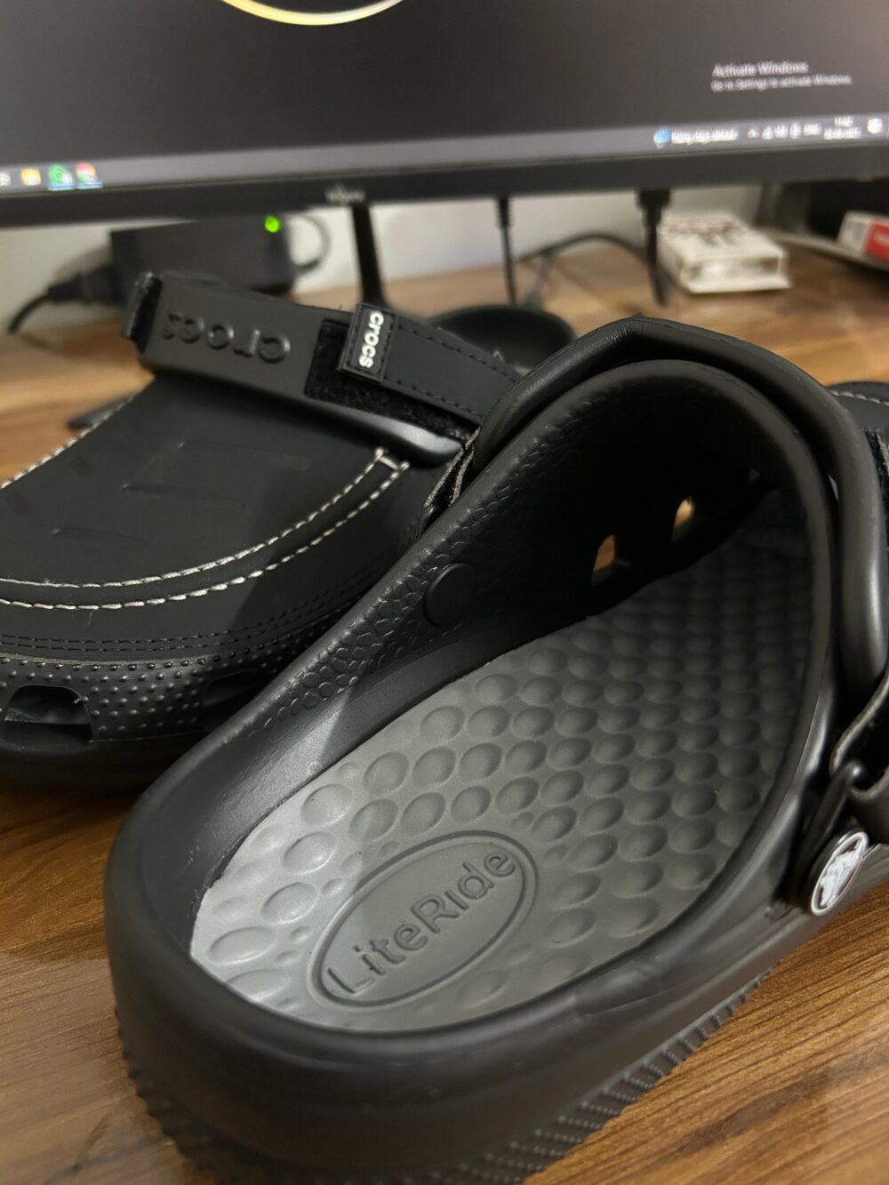 Crocs Yukon Clogs (Black) - Image 3